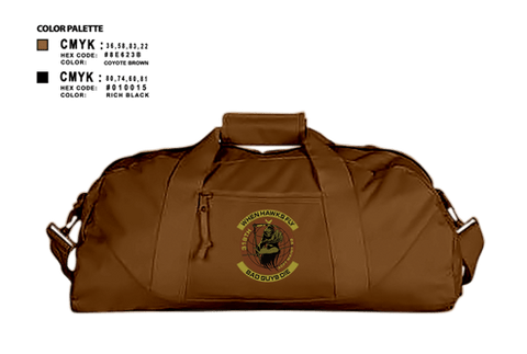 Duffle Bag, 319th Maintenance Squadron, Air Force, Teamtime, Team time, sublimation, custom sports apparel, team uniforms, spirit wear, spiritwear, sports uniforms, custom shirts, team store, custom team store, fundraiser sports, apparel fundraiser