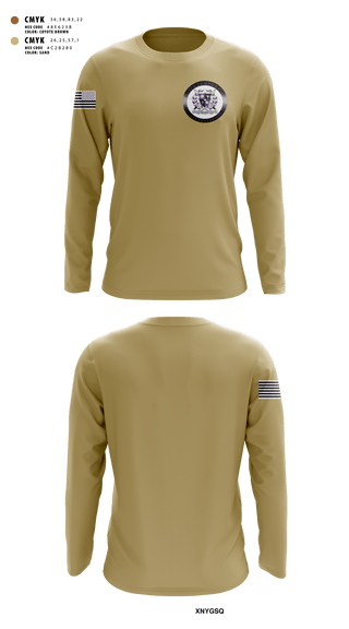 Long Sleeve Performance Shirt, Kappa lambda chi, Army, Teamtime, Team time, sublimation, custom sports apparel, team uniforms, spirit wear, spiritwear, sports uniforms, custom shirts, team store, custom team store, fundraiser sports, apparel fundraiser