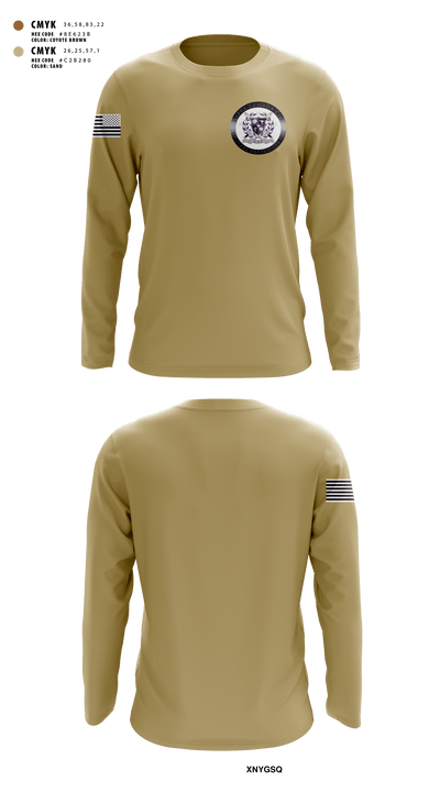 Kappa lambda chi 11323584 Long Sleeve Performance Shirt - 2