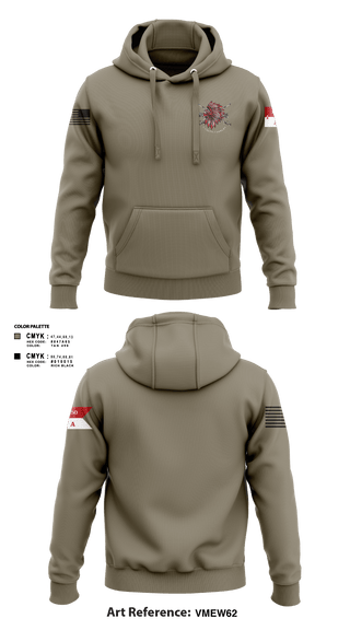 Hoodie, Apache Troop 1-150th, Army, Teamtime, Team time, sublimation, custom sports apparel, team uniforms, spirit wear, spiritwear, sports uniforms, custom shirts, team store, custom team store, fundraiser sports, apparel fundraiser