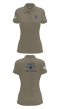 NYPD TARU 76375365 Women's Short Sleeve Performance Polo  - 71