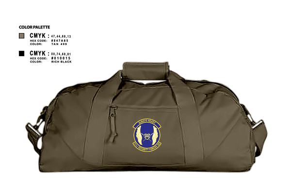 Duffle Bag, 51SFS Metal Tigers, Air Force, Teamtime, Team time, sublimation, custom sports apparel, team uniforms, spirit wear, spiritwear, sports uniforms, custom shirts, team store, custom team store, fundraiser sports, apparel fundraiser