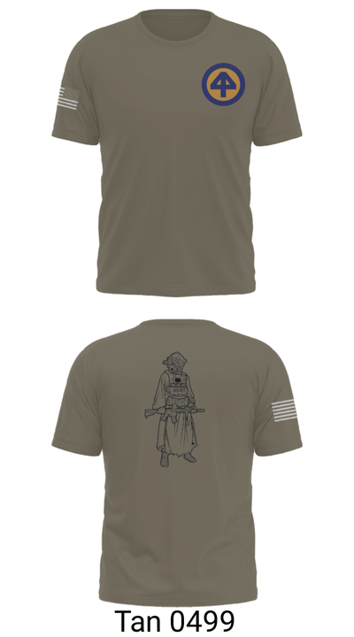 A Co 1/1-114th 36313026 Short Sleeve Performance Shirt - 76