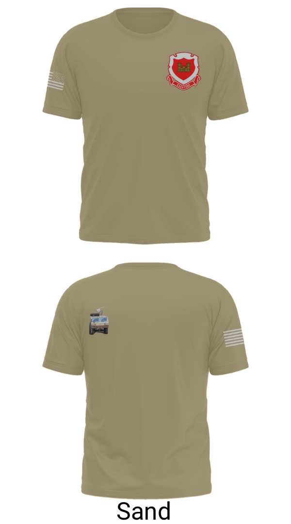 Old School Cotton Feel Shirt, 185th Engineer Support Company, , Teamtime, Team time, sublimation, custom sports apparel, team uniforms, spirit wear, spiritwear, sports uniforms, custom shirts, team store, custom team store, fundraiser sports, apparel fundraiser