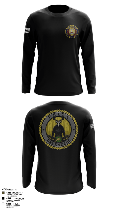 PMO Delta 60549667 Long Sleeve Performance Shirt - 3