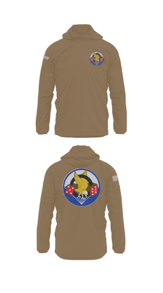 Windbreaker, 506th PIR, Army, Teamtime, Team time, sublimation, custom sports apparel, team uniforms, spirit wear, spiritwear, sports uniforms, custom shirts, team store, custom team store, fundraiser sports, apparel fundraiser