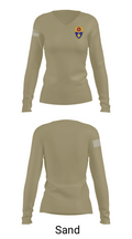 270th MP CO 56608510 Women's Long Sleeve V-neck Shirt - 92