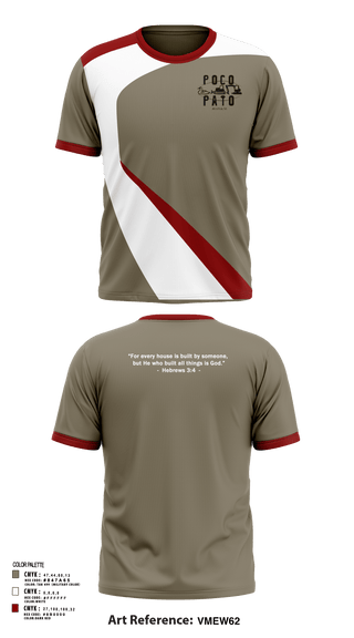 Short Sleeve Performance Shirt, Poco Pato, , Teamtime, Team time, sublimation, custom sports apparel, team uniforms, spirit wear, spiritwear, sports uniforms, custom shirts, team store, custom team store, fundraiser sports, apparel fundraiser