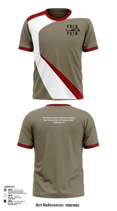 Poco Pato 71914632 Short Sleeve Performance Shirt - 1