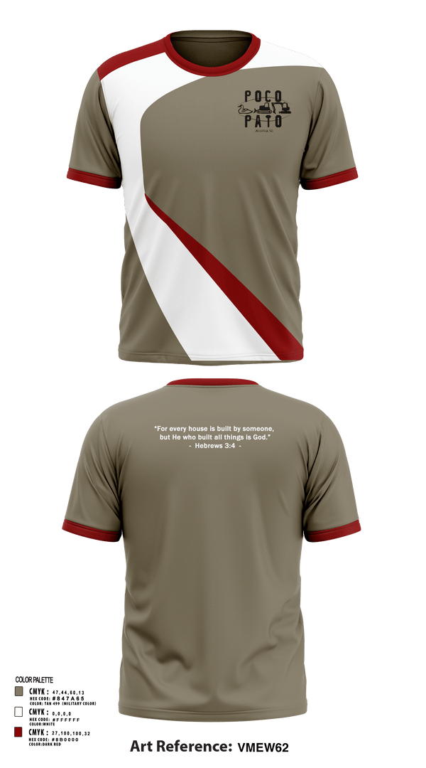 Short Sleeve Performance Shirt, Poco Pato, , Teamtime, Team time, sublimation, custom sports apparel, team uniforms, spirit wear, spiritwear, sports uniforms, custom shirts, team store, custom team store, fundraiser sports, apparel fundraiser