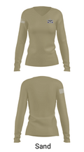 HCS 935th Aviation support battalion 94548122 Women's Long Sleeve V-neck Shirt - 97