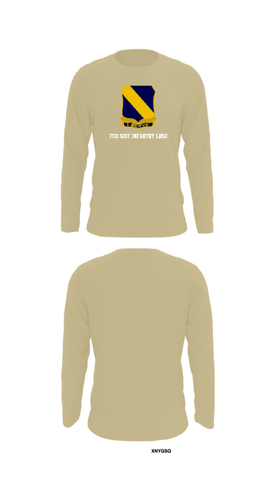 Fco 51st infantry LRSU 81538423 Long Sleeve Performance Shirt 92