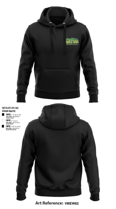 Gator Grind U.S.A.Gator Grind U.S.A. 76349628 Hoodie - 1
