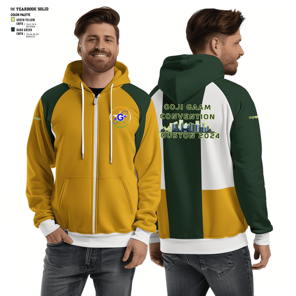 Zip Hoodie, Goji, Men's Volleyball, Teamtime, Team time, sublimation, custom sports apparel, team uniforms, spirit wear, spiritwear, sports uniforms, custom shirts, team store, custom team store, fundraiser sports, apparel fundraiser