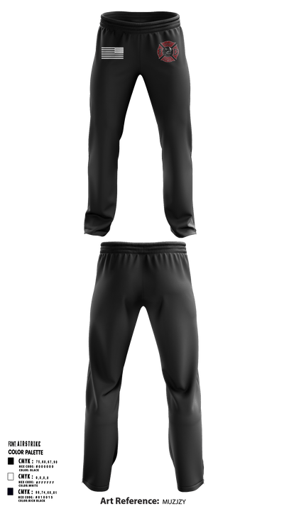 386th ECES/CEF 44039063 Sweatpants - 57