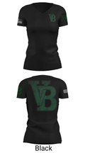 Van Buren Pointers 4133501 Women's Short Sleeve V-neck Shirt - 38