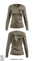 Operadores502d SFS Cobra Flight502d SFS S30C 62155969 Women's Long Sleeve V-neck Shirt - 3