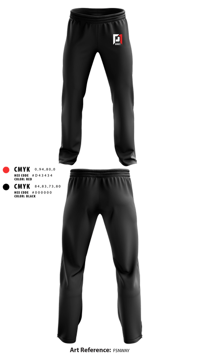 Phase 1Sports Hawaii 82899383 Sweatpants - 1