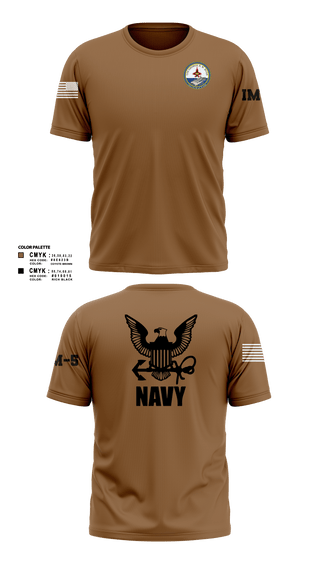 Short Sleeve Performance Shirt, Cvn 77 IM-5, Navy, Teamtime, Team time, sublimation, custom sports apparel, team uniforms, spirit wear, spiritwear, sports uniforms, custom shirts, team store, custom team store, fundraiser sports, apparel fundraiser