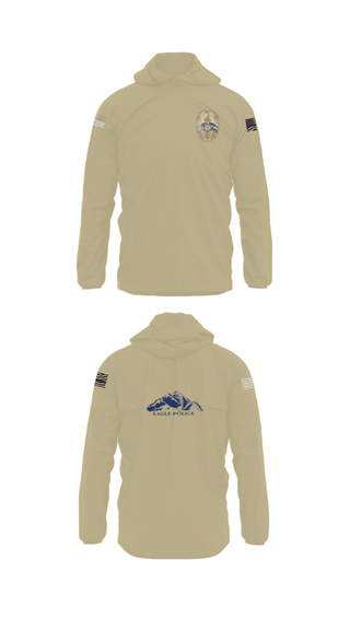 Windbreaker, Eagle Police Department, Police, Teamtime, Team time, sublimation, custom sports apparel, team uniforms, spirit wear, spiritwear, sports uniforms, custom shirts, team store, custom team store, fundraiser sports, apparel fundraiser