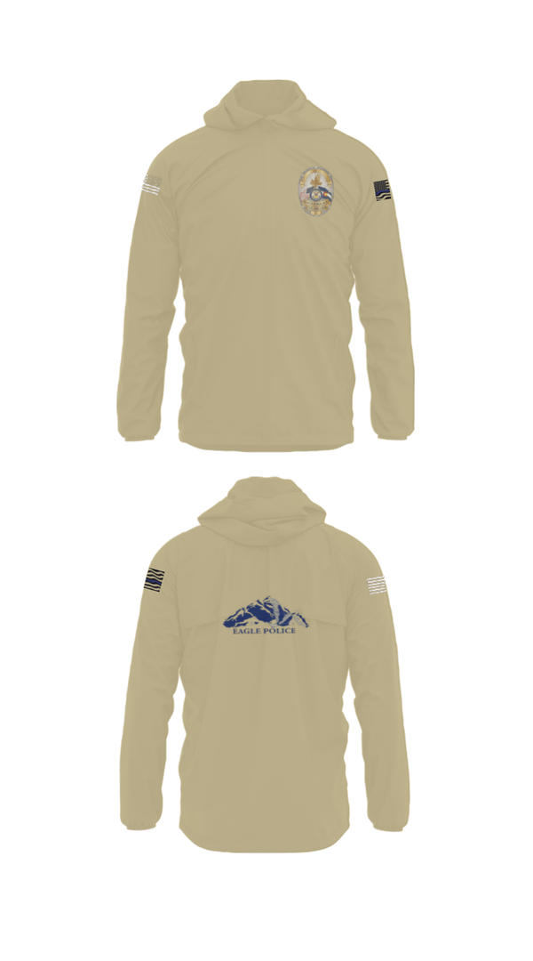 Windbreaker, Eagle Police Department, Police, Teamtime, Team time, sublimation, custom sports apparel, team uniforms, spirit wear, spiritwear, sports uniforms, custom shirts, team store, custom team store, fundraiser sports, apparel fundraiser