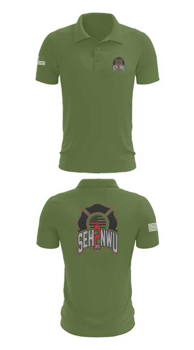 SEHNWU 1641965 Short Sleeve Performance Polo - 47
