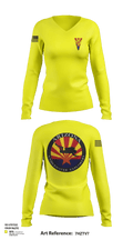 Arizona Underwater Explorers 16457471 Women's Long Sleeve V-neck Shirt - 43