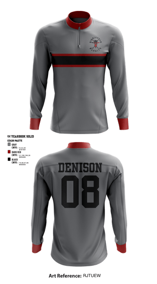 Quarter Zip Jacket, Birmingham Bandits, Ice Hockey, Teamtime, Team time, sublimation, custom sports apparel, team uniforms, spirit wear, spiritwear, sports uniforms, custom shirts, team store, custom team store, fundraiser sports, apparel fundraiser