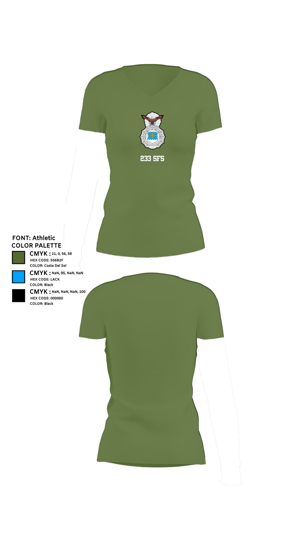Women's Short Sleeve Vneck Shirt, 233 SFS, , Teamtime, Team time, sublimation, custom sports apparel, team uniforms, spirit wear, spiritwear, sports uniforms, custom shirts, team store, custom team store, fundraiser sports, apparel fundraiser