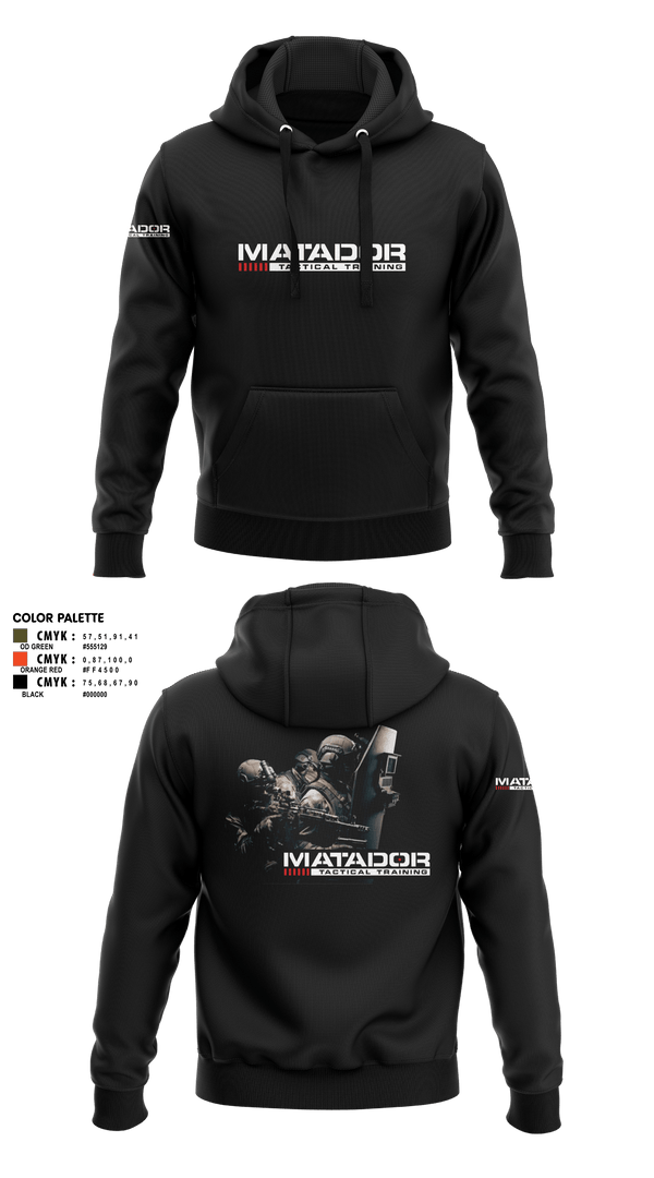 Hoodie, Matador Tactical, , Teamtime, Team time, sublimation, custom sports apparel, team uniforms, spirit wear, spiritwear, sports uniforms, custom shirts, team store, custom team store, fundraiser sports, apparel fundraiser