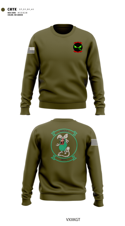 MACS-2 94103658 Crew Neck Sweatshirt - 11