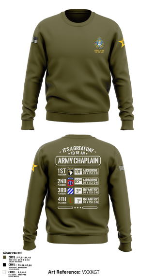 Crew Neck Sweatshirt, CHBOLC 24-002, Army, Teamtime, Team time, sublimation, custom sports apparel, team uniforms, spirit wear, spiritwear, sports uniforms, custom shirts, team store, custom team store, fundraiser sports, apparel fundraiser