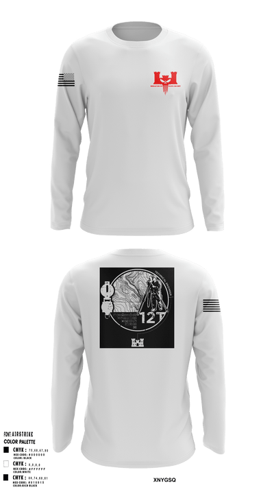 302nd EN CO 64266225 Long Sleeve Performance Shirt - 14