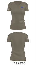 Pewitt CISD Police 8809004 Women's Short Sleeve V-neck Shirt - 64