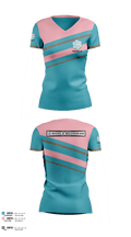 Single Boards.co 15262611 Women's Short Sleeve V-neck Shirt - 1