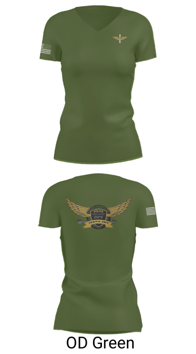 Investigator 95146404 Women's Short Sleeve V-neck Shirt - 48
