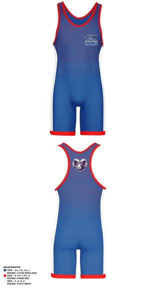 Wrestling Singlet, Greene Central Rams, Wrestling, Teamtime, Team time, sublimation, custom sports apparel, team uniforms, spirit wear, spiritwear, sports uniforms, custom shirts, team store, custom team store, fundraiser sports, apparel fundraiser