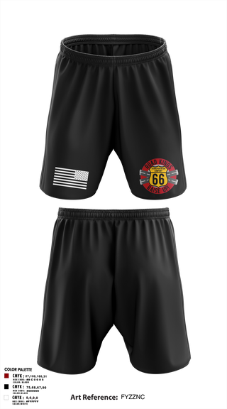Athletic Shorts With Pockets, 66 Transportation Company, , Teamtime, Team time, sublimation, custom sports apparel, team uniforms, spirit wear, spiritwear, sports uniforms, custom shirts, team store, custom team store, fundraiser sports, apparel fundraiser