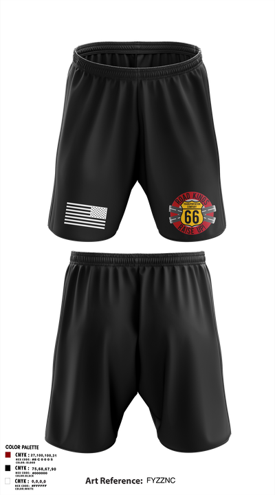 66 Transportation Company 52300431 Athletic Shorts With Pockets - 3