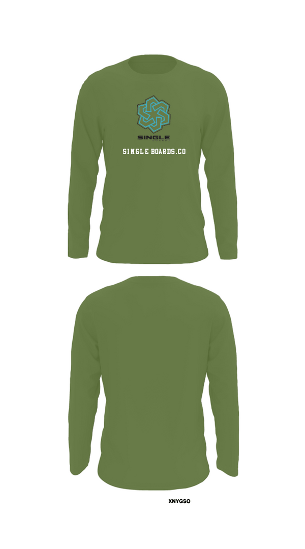 Long Sleeve Performance Shirt, Single Boards.co, E-Sports, Teamtime, Team time, sublimation, custom sports apparel, team uniforms, spirit wear, spiritwear, sports uniforms, custom shirts, team store, custom team store, fundraiser sports, apparel fundraiser