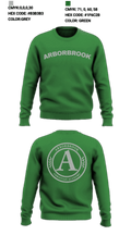 Arborbrook Christian Academy Falcons 15846524 Crew Neck Sweatshirt - 1