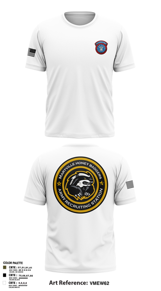 Short Sleeve Performance Shirt, Maryville Honeybadger, Army, Teamtime, Team time, sublimation, custom sports apparel, team uniforms, spirit wear, spiritwear, sports uniforms, custom shirts, team store, custom team store, fundraiser sports, apparel fundraiser