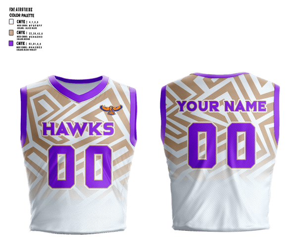 Mens Basketball Jersey, Hawks, Men's Basketball, Teamtime, Team time, sublimation, custom sports apparel, team uniforms, spirit wear, spiritwear, sports uniforms, custom shirts, team store, custom team store, fundraiser sports, apparel fundraiser
