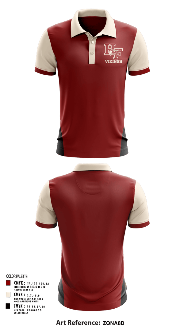 Short Sleeve Performance Polo, Vikings, Cheer, Teamtime, Team time, sublimation, custom sports apparel, team uniforms, spirit wear, spiritwear, sports uniforms, custom shirts, team store, custom team store, fundraiser sports, apparel fundraiser