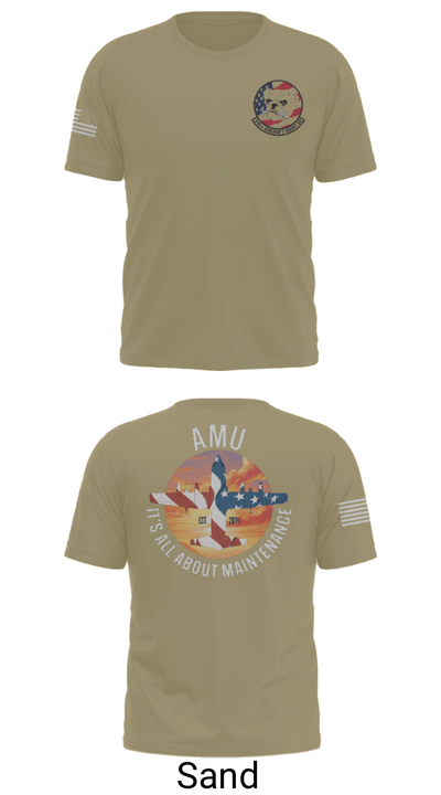 910th AMU 89979521 Old School Cotton Feel Shirt - 90