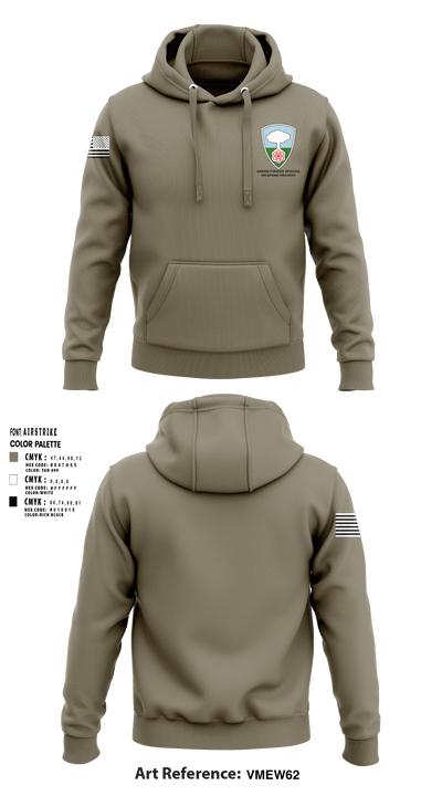 Armed forces special weapons project 39246679 Hoodie - 1