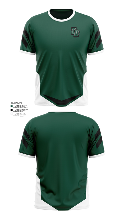 Twelve Bridges Rhinos 96167977 Short Sleeve Performance Shirt - 40