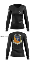 WBHS AFJROTC 46215478 Women's Long Sleeve V-neck Shirt - 8
