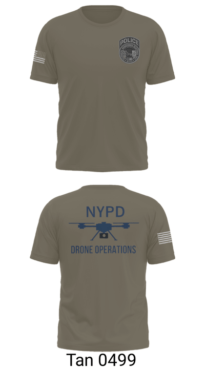 NYPD TARU 76375365 Short Sleeve Performance Shirt - 72