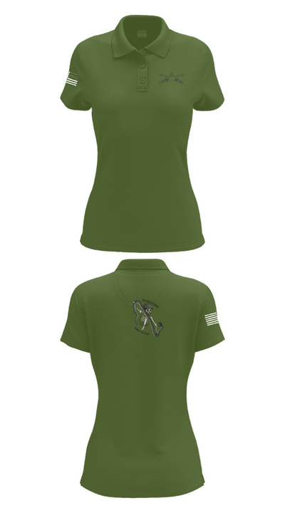 Q Troop 4/278th 47138510 Women's Short Sleeve Performance Polo  - 55
